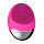 Cosmetic silicone rechargeable facial brush cleansing